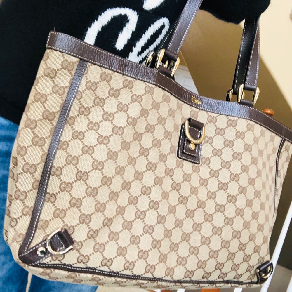Authentic Gucci tote bag